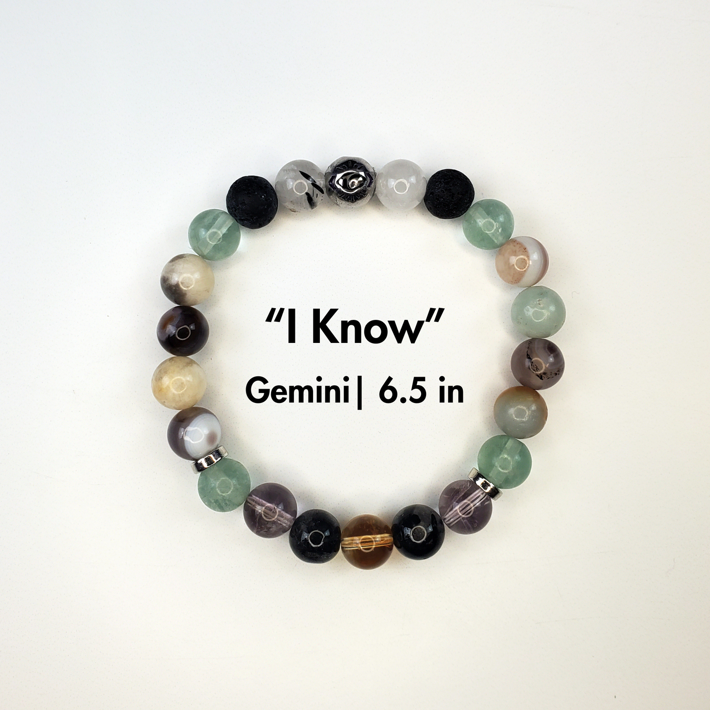 "I Know", Gemini Crystal Affirmation Bracelet