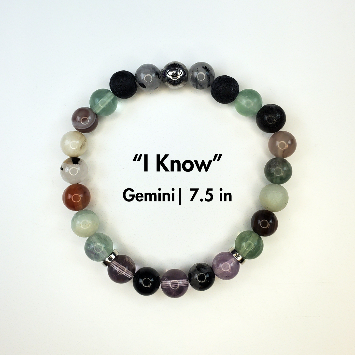 "I Know", Gemini Crystal Affirmation Bracelet