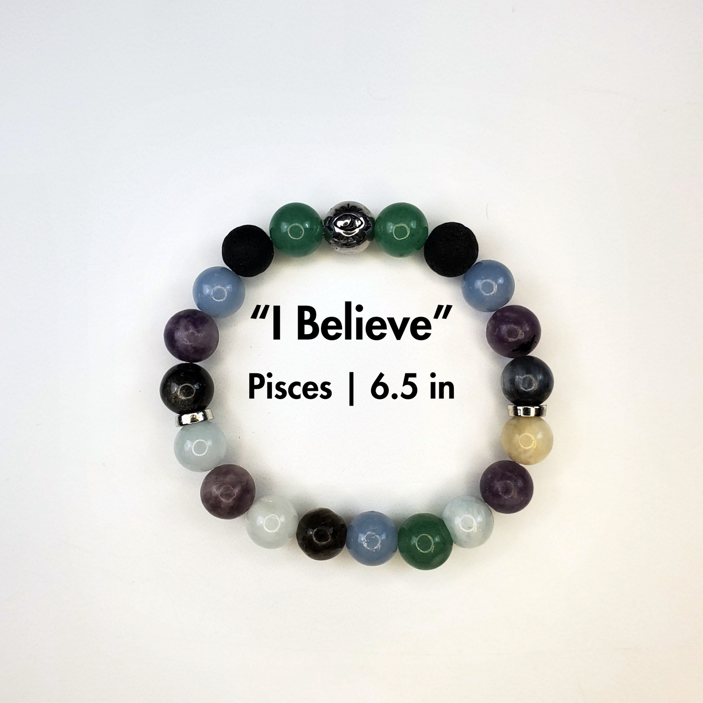 "I Believe", Pisces Crystal Affirmation Bracelet